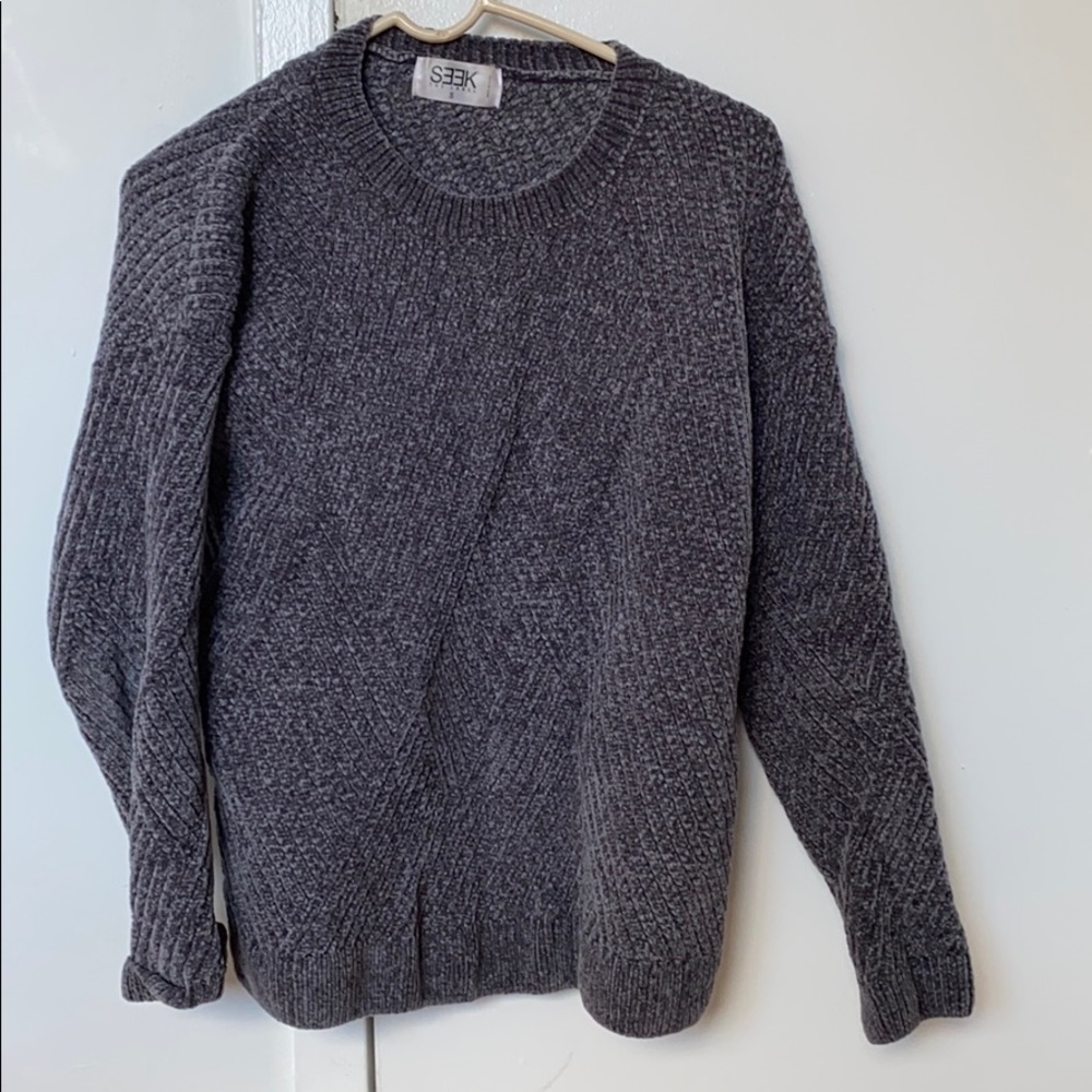 NEW LF Seek the Label Sweater Chenille